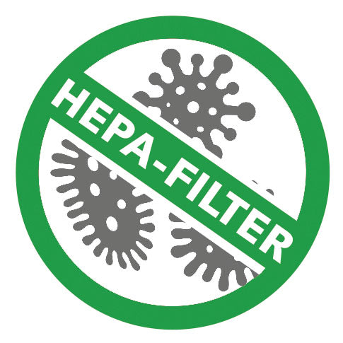 Remko LRM 350 Mobiler Luftreiniger HEPA Filter Allergikerfreundlich 15 bis 35 m²
