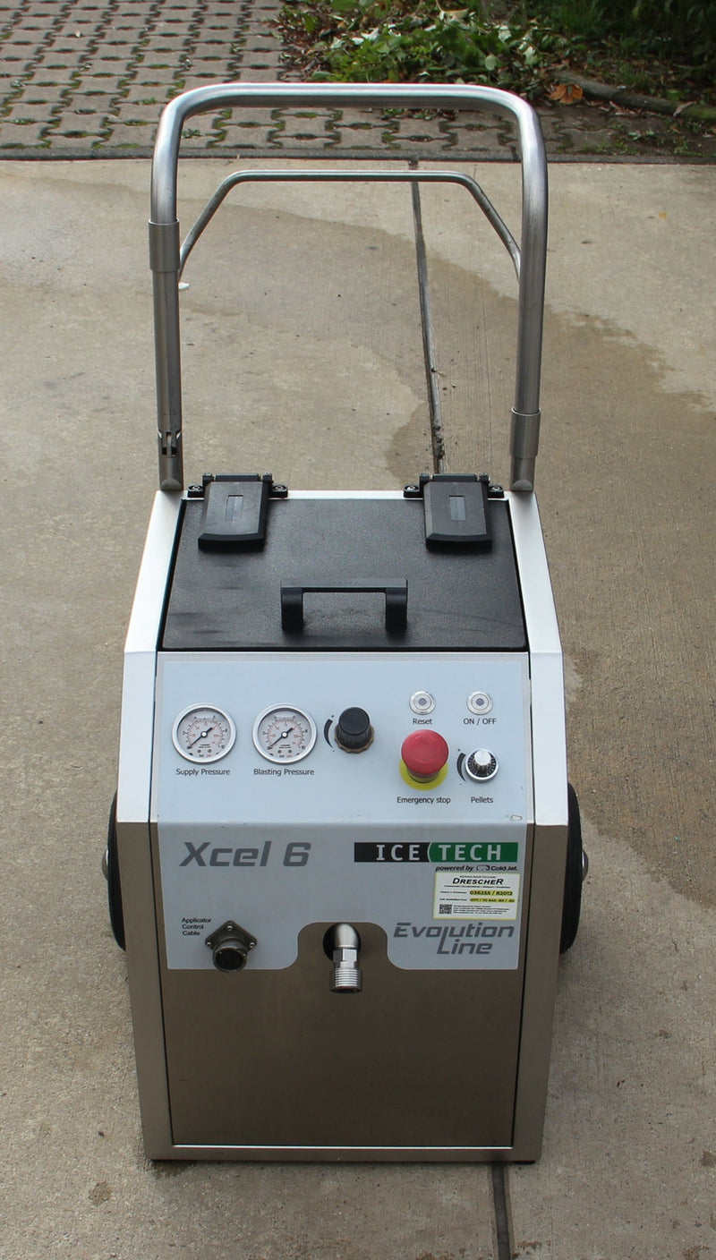 IceTech Xcel 6 Evolution Line Trockeneisstrahler von Cold Jet *Vorführgerät*