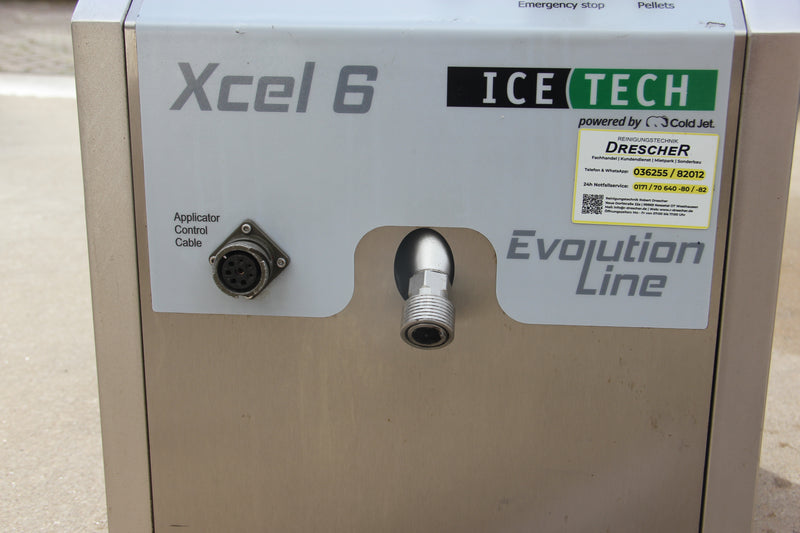 IceTech Xcel 6 Evolution Line Trockeneisstrahler von Cold Jet *Vorführgerät*